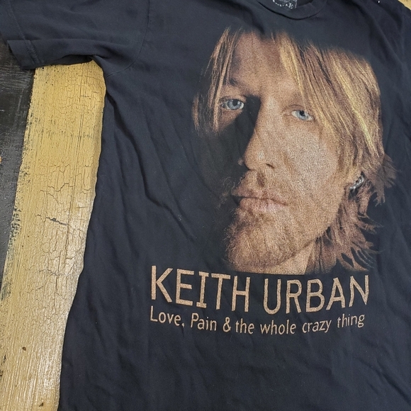 👸👕🎸🎤 Keith Urban 2007 Concert Tshirt sz S - Picture 6 of 11